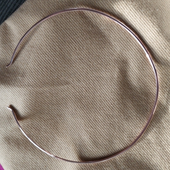 Jay King Copper metal cuff choker Necklace - Picture 7 of 8